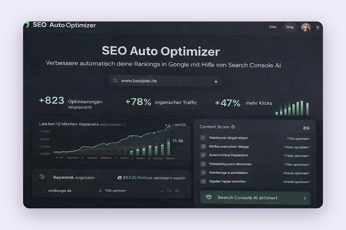 SEO Auto-Optimizer für echte Suchdaten