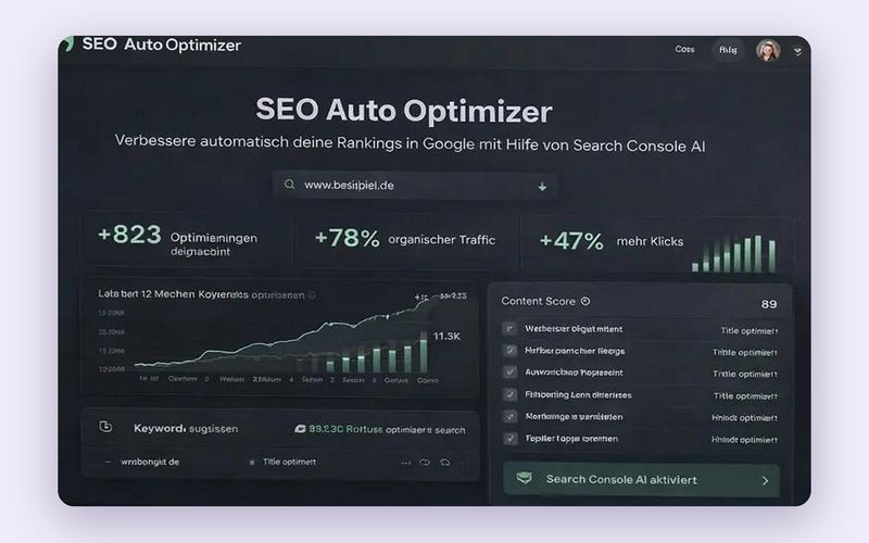 SEO Auto-Optimizer für echte Suchdaten