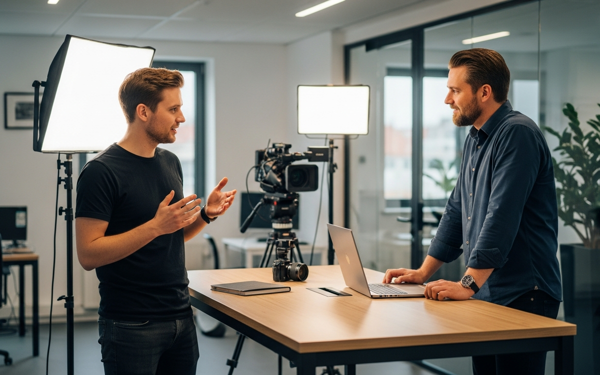 Videoproduktion in Leipzig: Beratung eines B2B-Unternehmens
