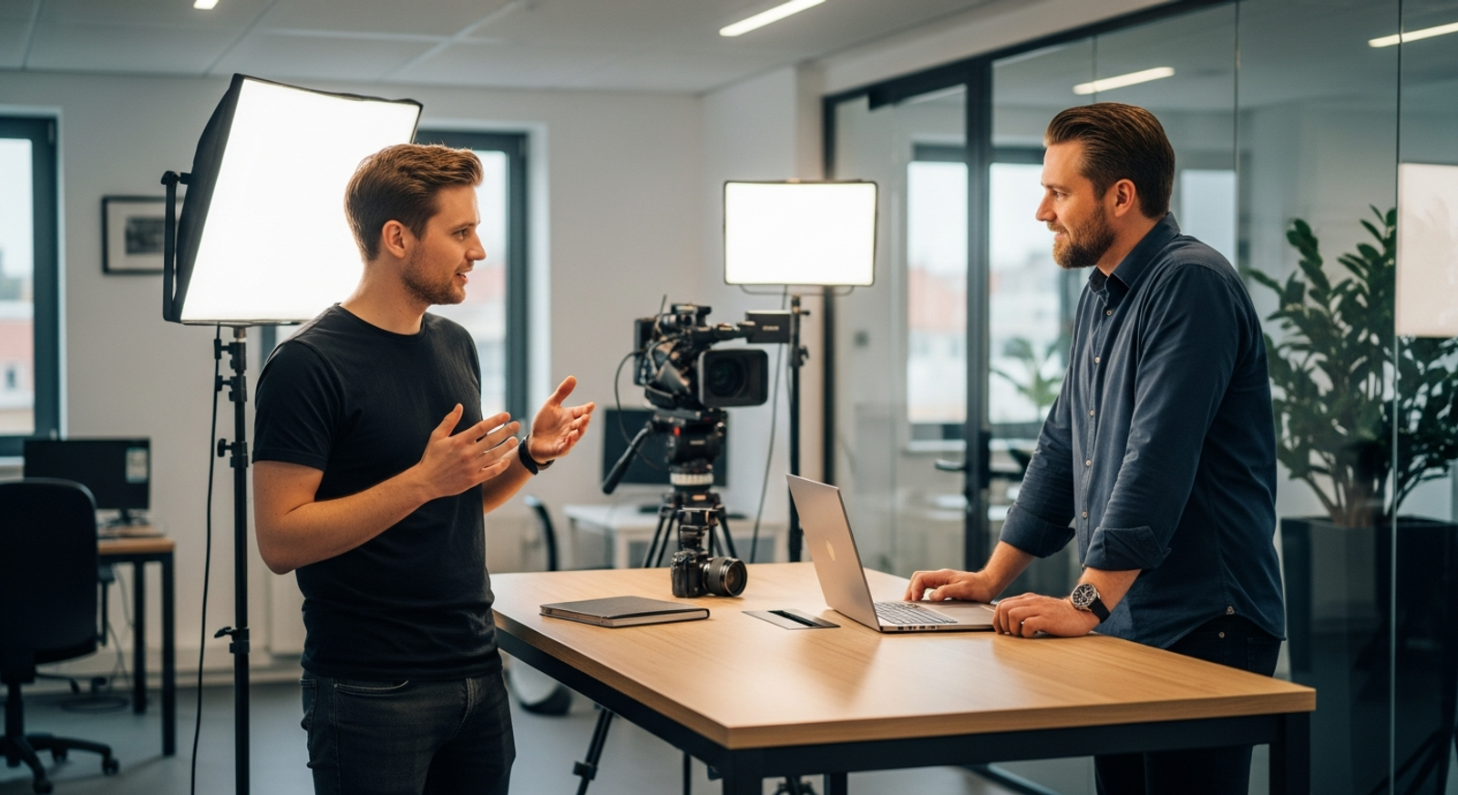 Videoproduktion in Leipzig: Beratung eines B2B-Unternehmens