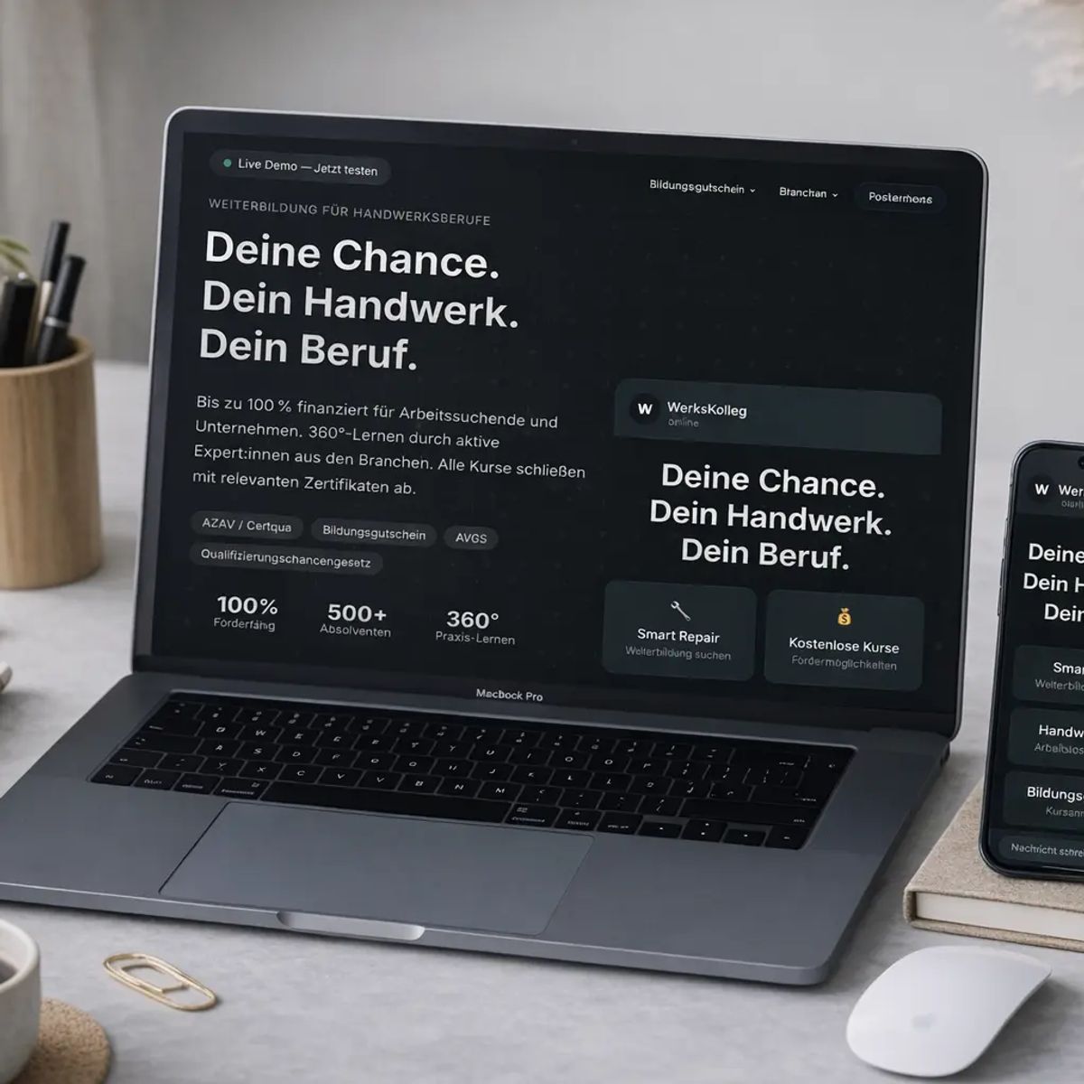EduChat – AI-Chatbot SaaS für Bildungsträger