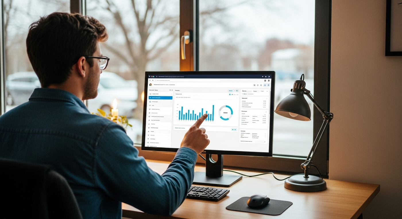 B2B-Dienstleister analysiert Marketing-Automatisierungsdaten im Winter