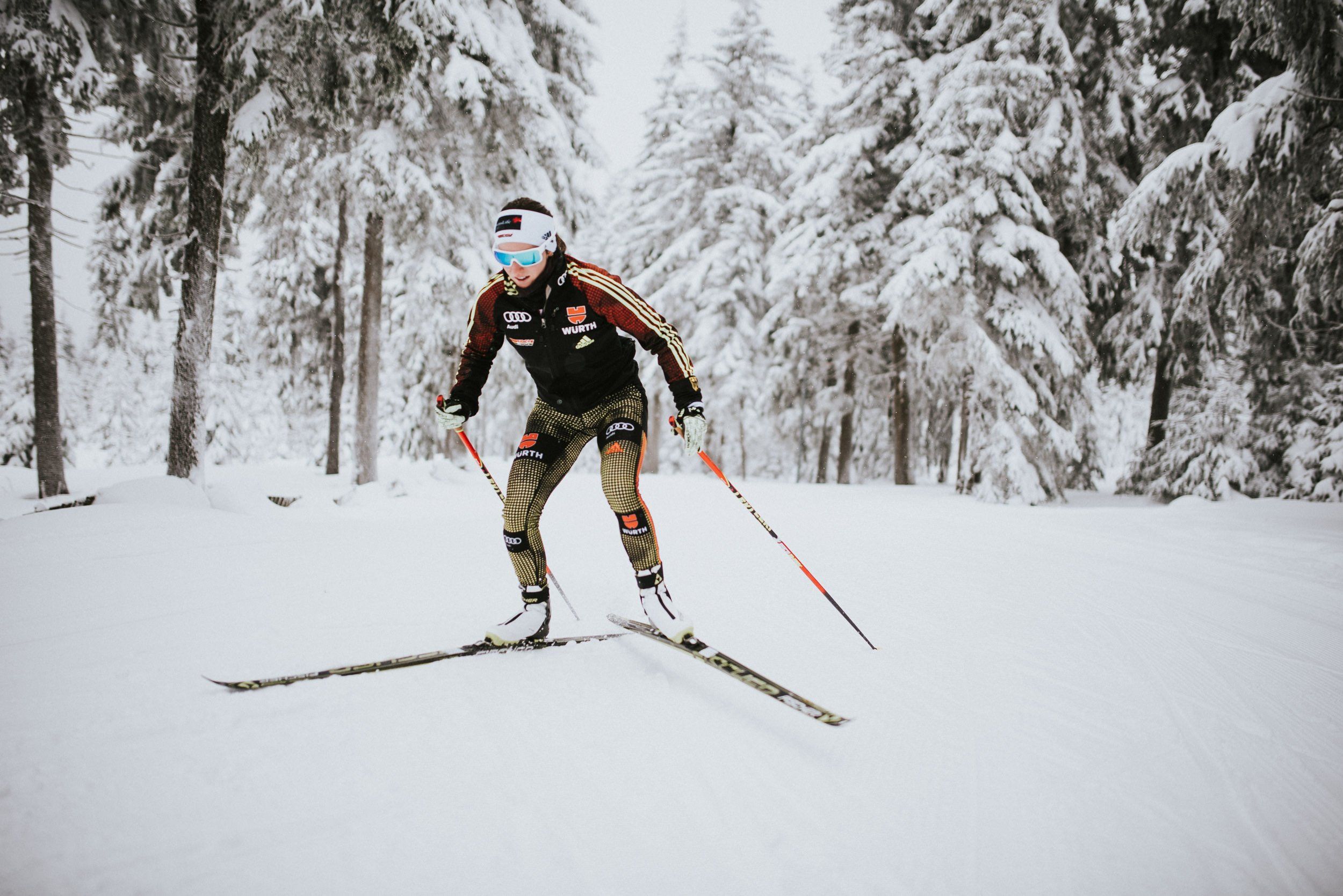 Portraitfotos Biathletin Julia Belger