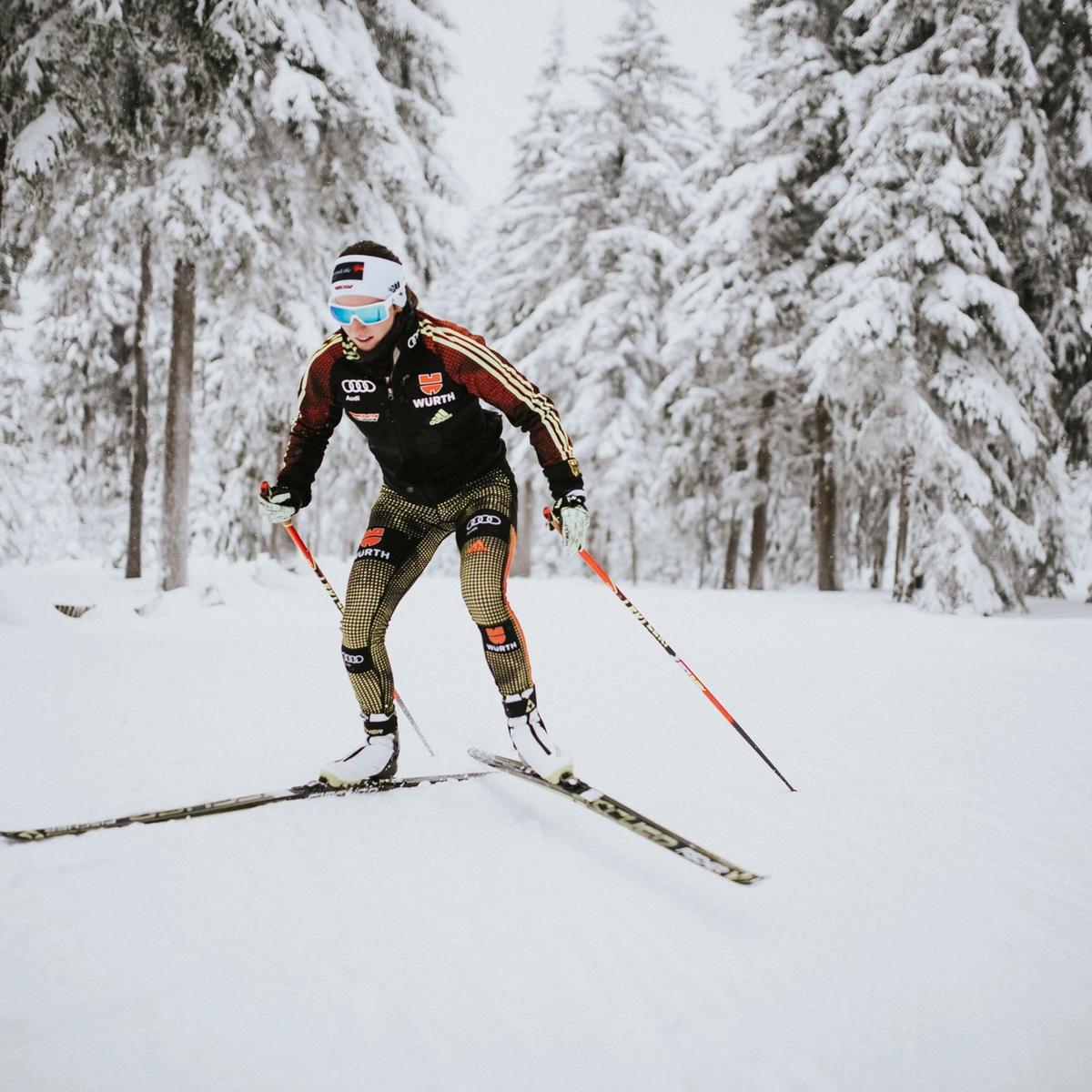 Portraitfotos Biathletin Julia Belger