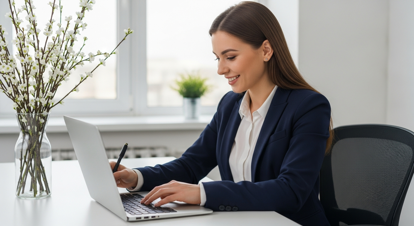 Professionelles Business-Shooting im Büro