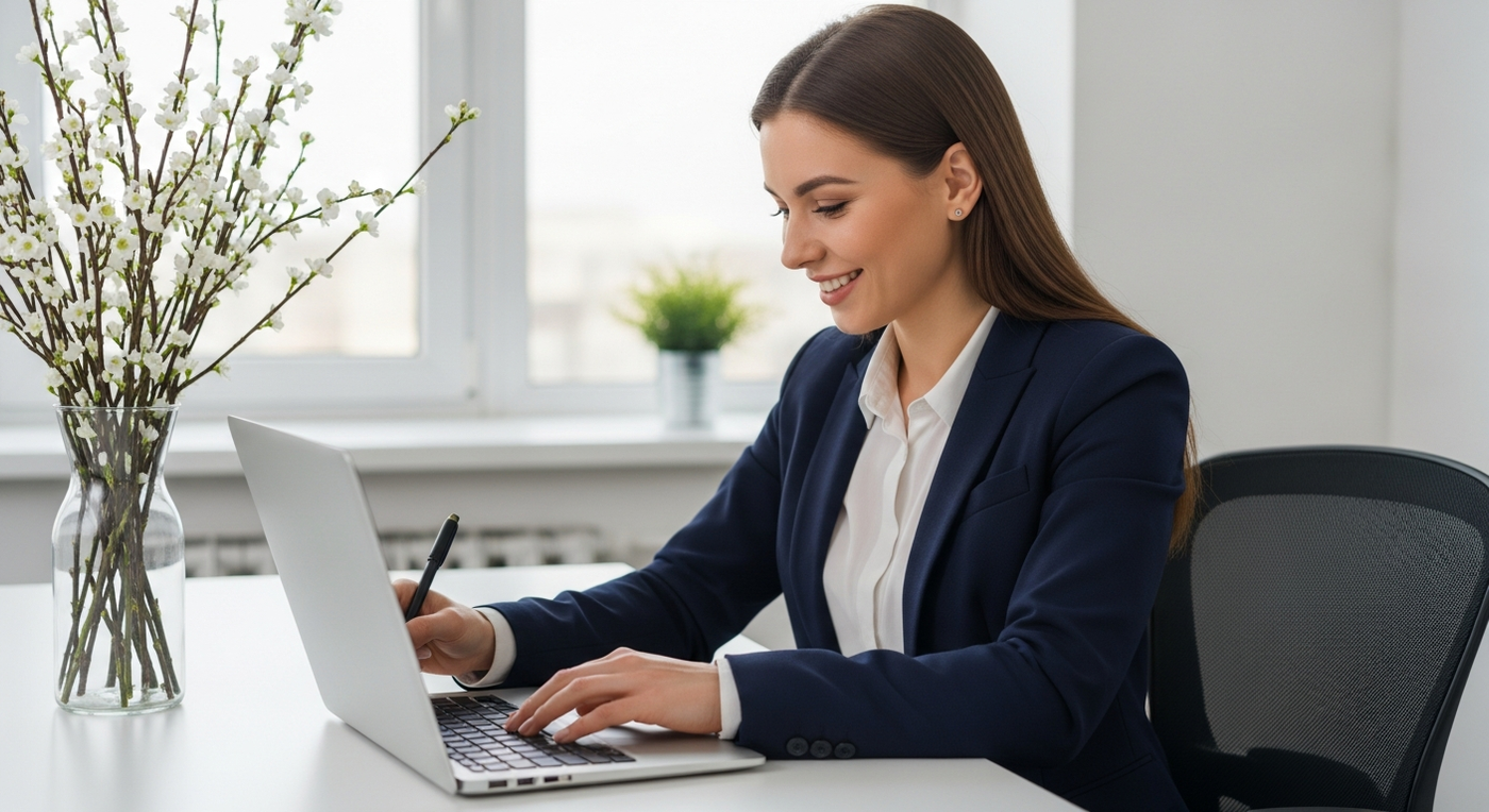 Professionelles Business-Shooting im Büro