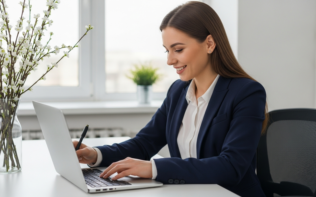 Professionelles Business-Shooting im Büro
