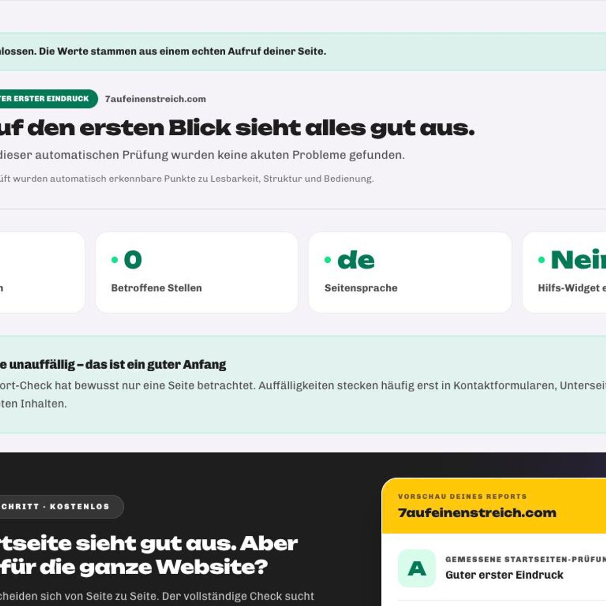 Website-Checker für DSGVO und Barrierefreiheit