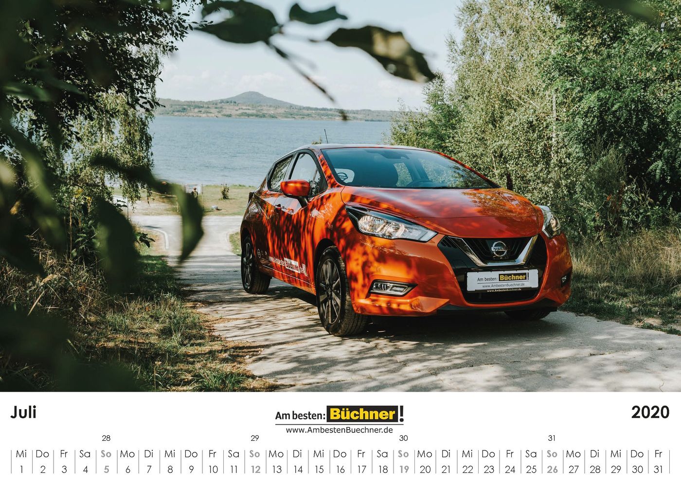 Kalenderproduktion Autohaus Büchner - Restored Image