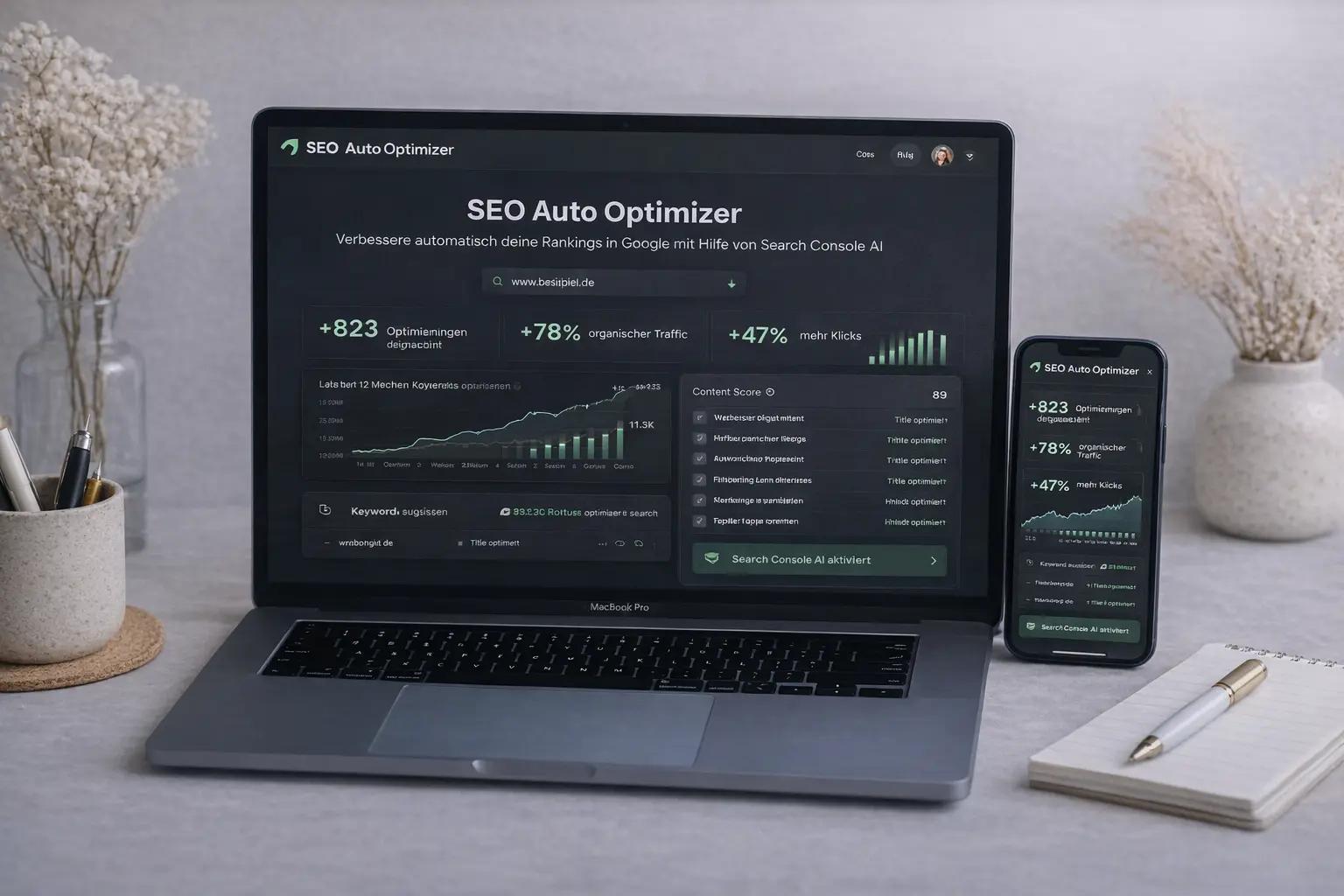SEO Auto-Optimizer — Google Search Console + AI