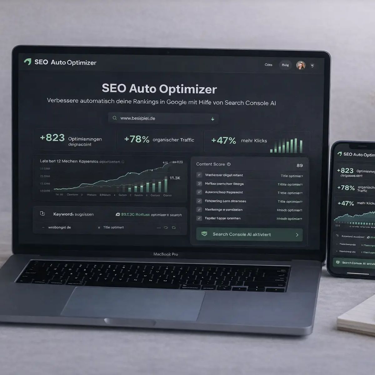 SEO Auto-Optimizer — Google Search Console + AI
