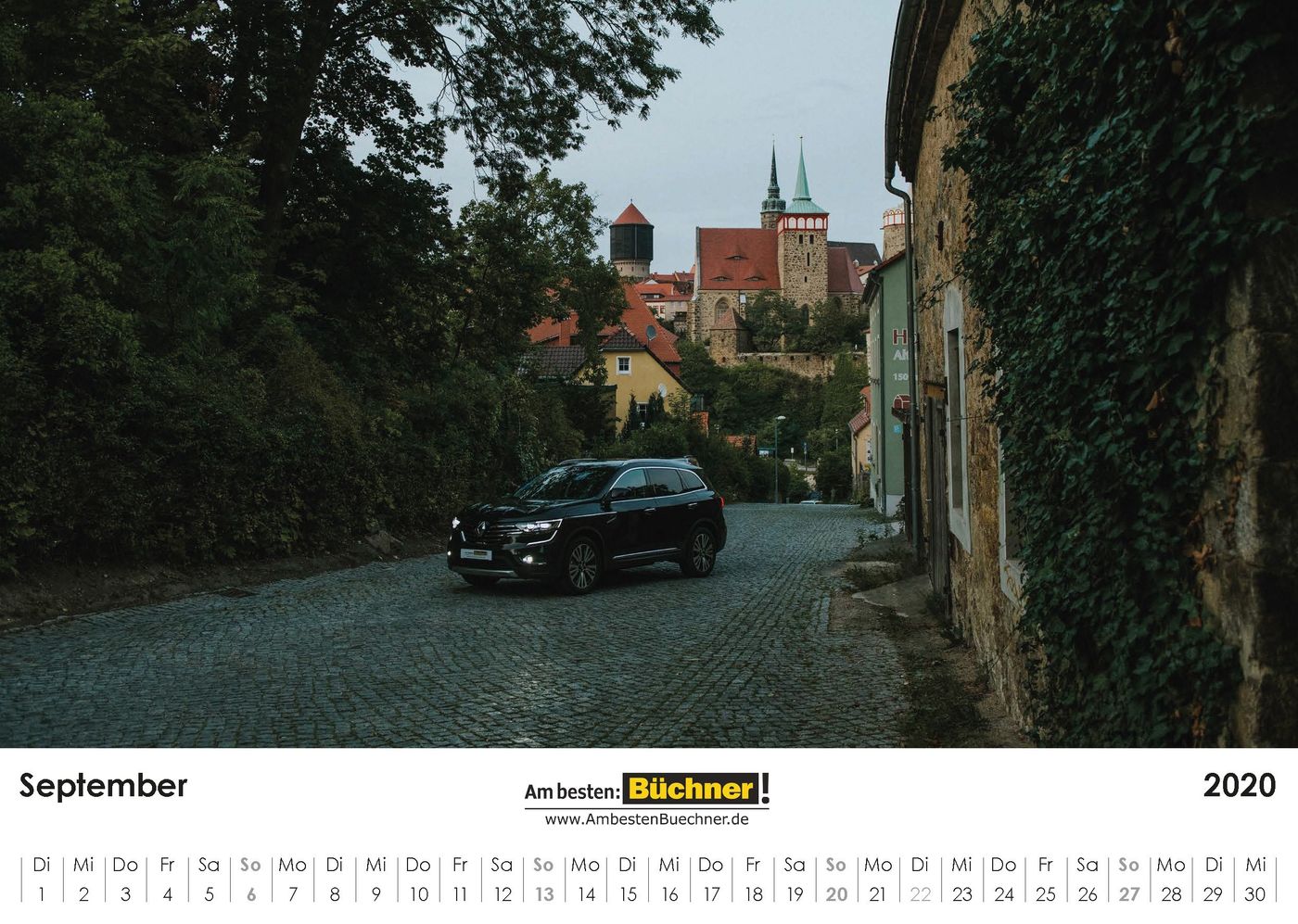 Kalenderproduktion Autohaus Büchner - Restored Image