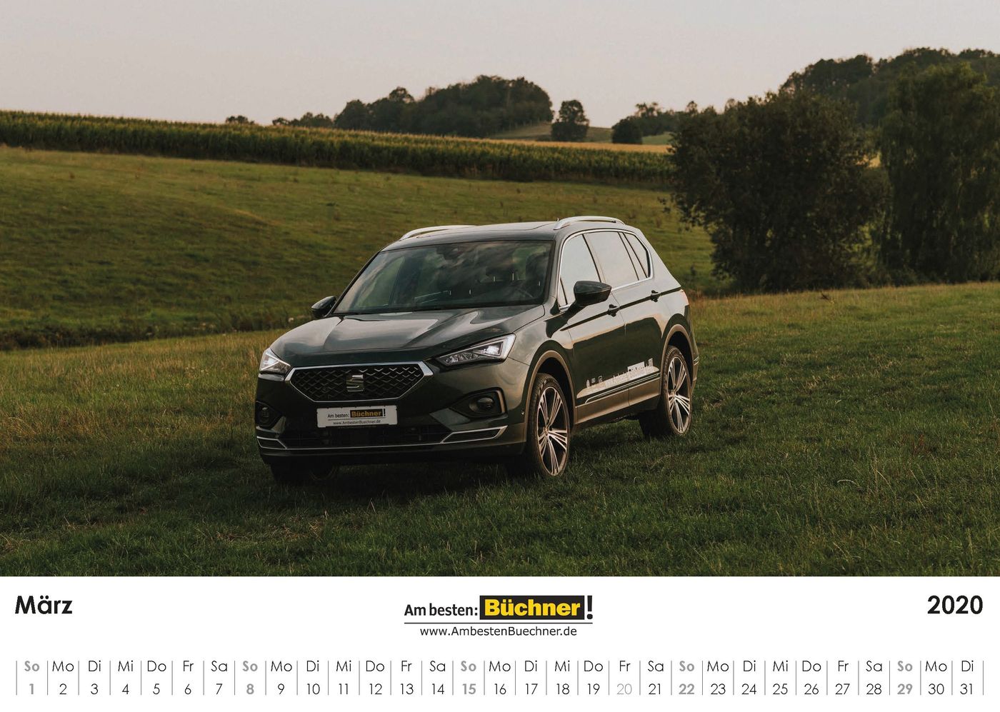 Kalenderproduktion Autohaus Büchner - Restored Image