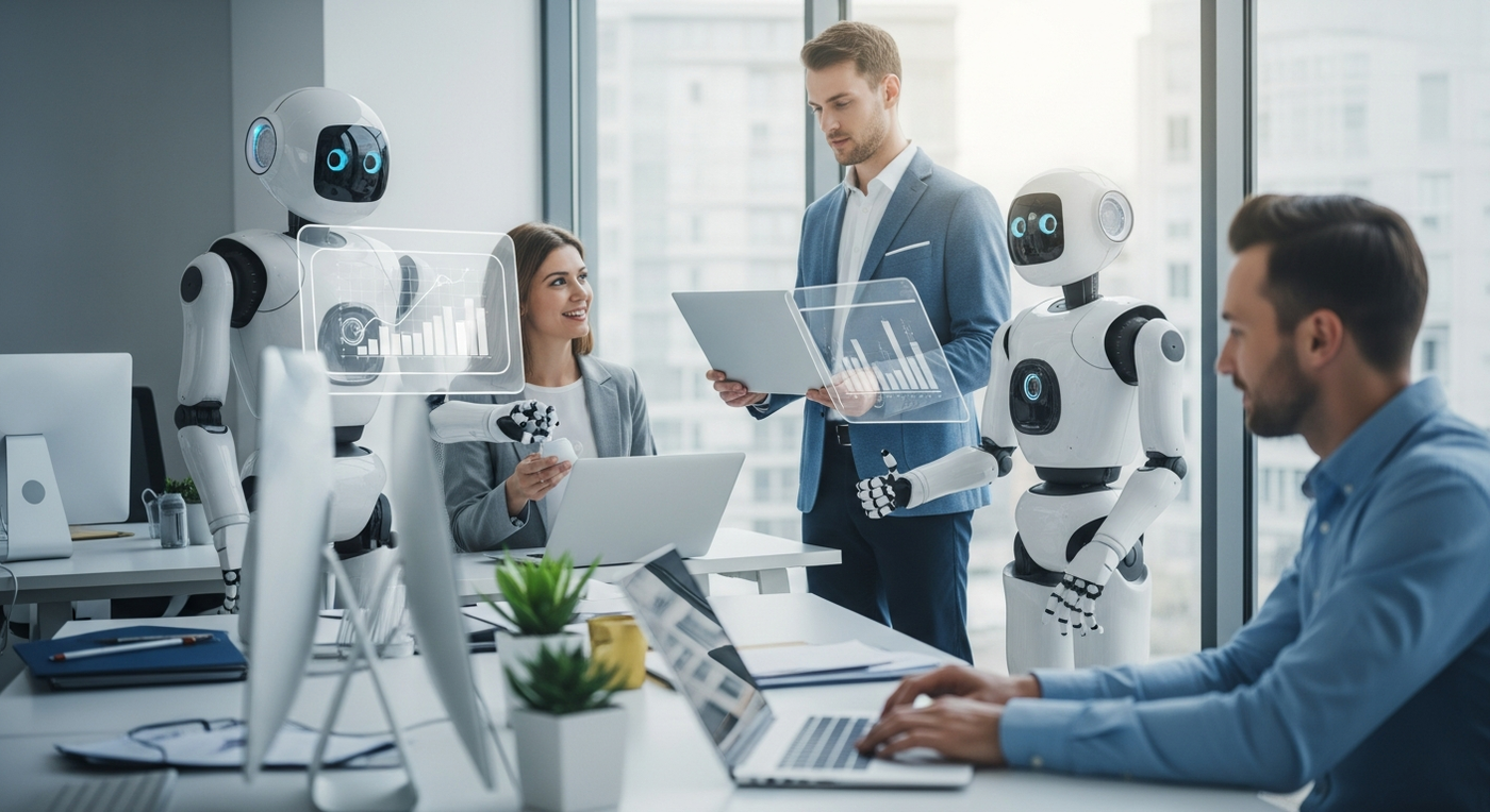 Automatisierung im B2B-Marketing: Roboter assistieren bei Content-Erstellung