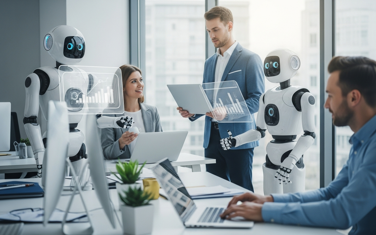 Automatisierung im B2B-Marketing: Roboter assistieren bei Content-Erstellung