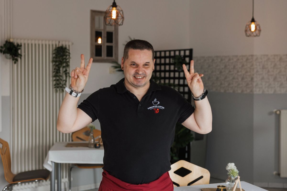 Samariterherberge – Schritt für Schritt zum Barista