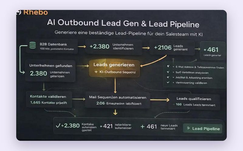 Rhebo Outbound – relevante Signale statt Kaltakquise