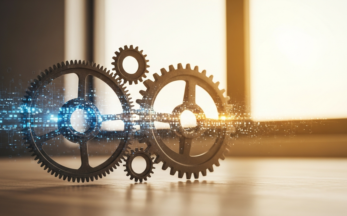 Automatisierung im B2B: Zahnräder und Datenströme