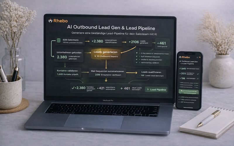 Rhebo Outbound Lead-Gen — AI-gestützte Sales-Pipeline