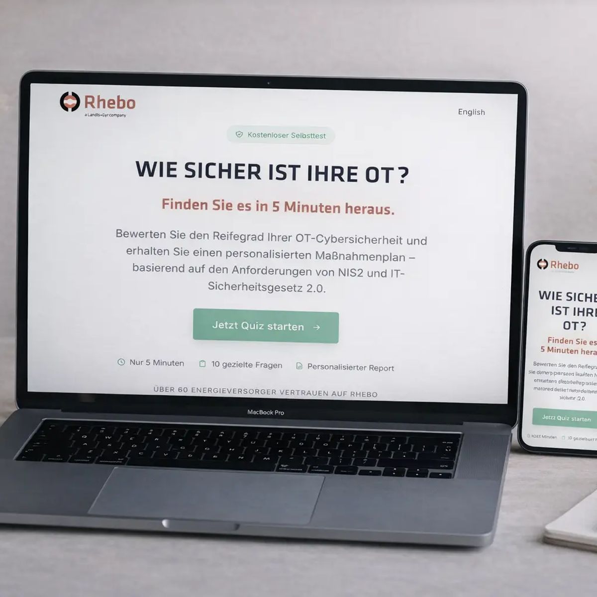Rhebo Quiz – OT-Security verständlich einordnen