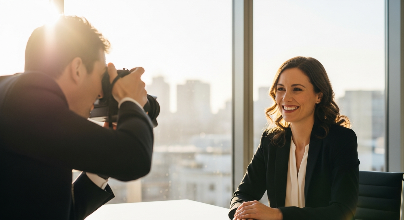 Professionelle Portrait-Fotografie im B2B-Bereich