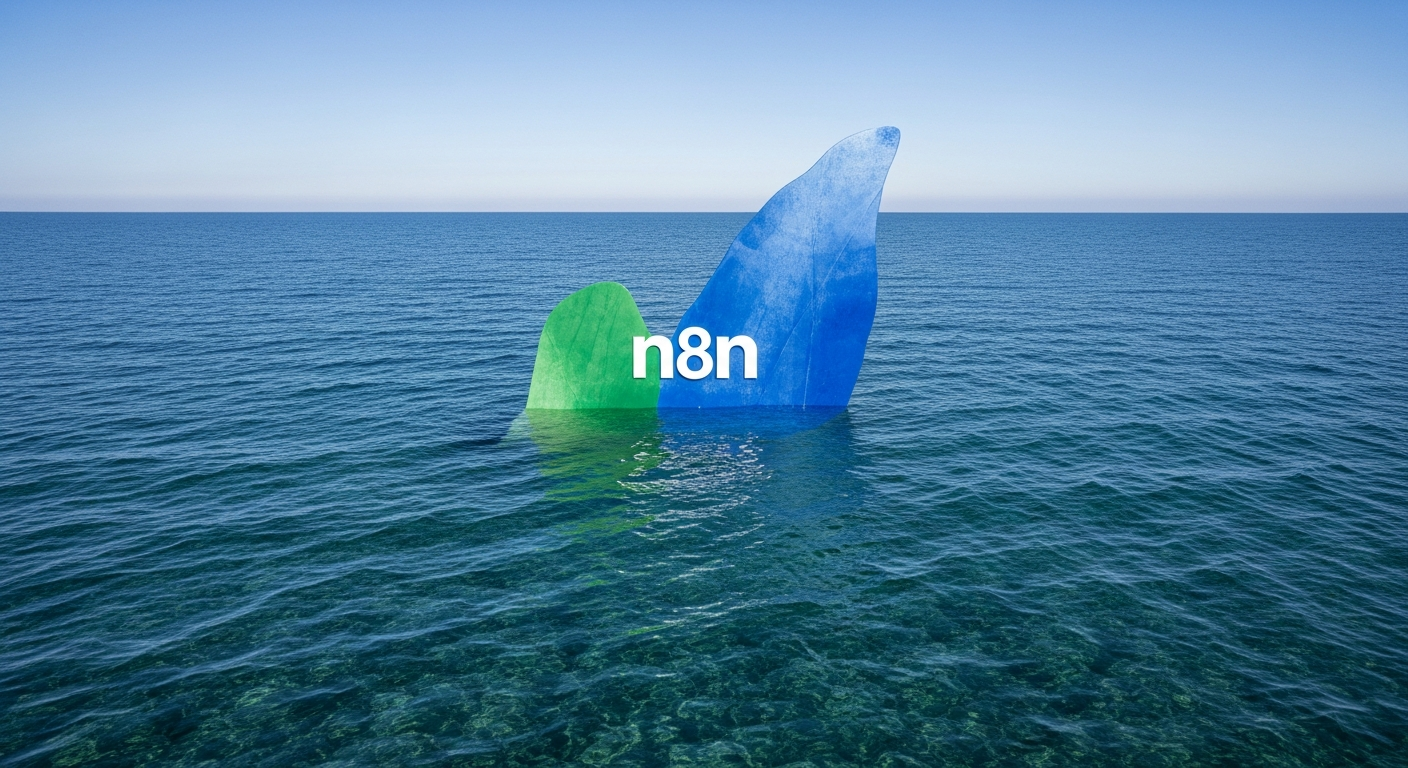 Abstraktes Bild zur n8n Automation