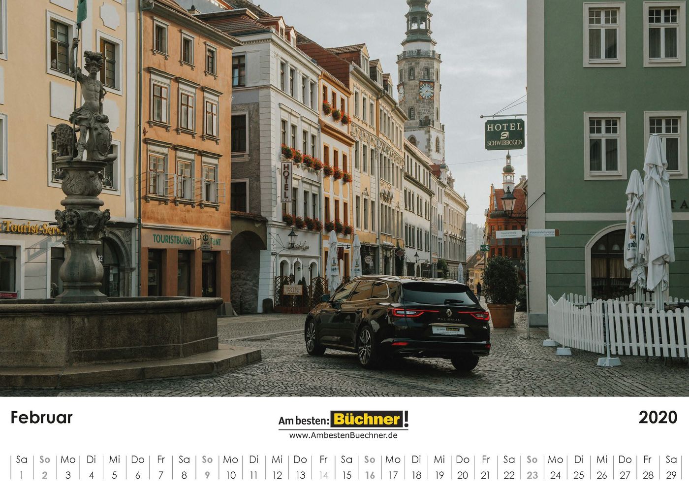 Kalenderproduktion Autohaus Büchner - Restored Image