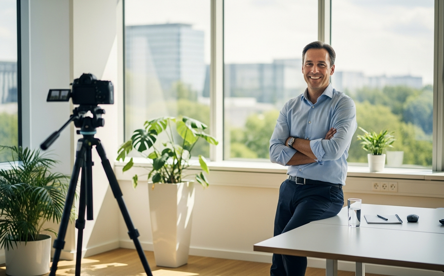 Die Vertrauens-Formel im Sommer 2026: Wie B2B-Dienstleister mit strategischen Foto- und Videosystemen Abschlüsse beschle
