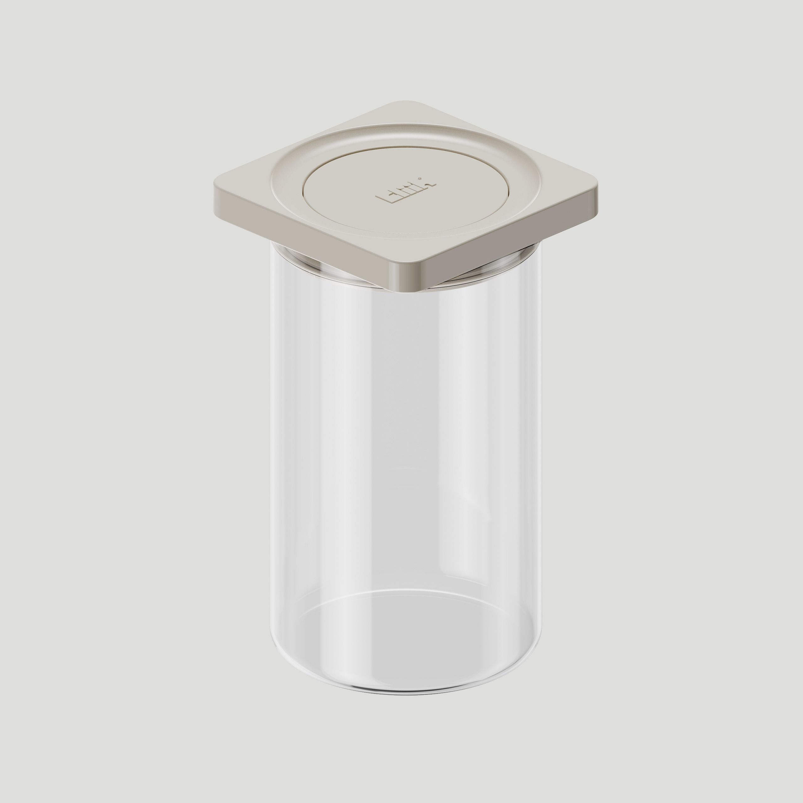 Press Glass Medium Single