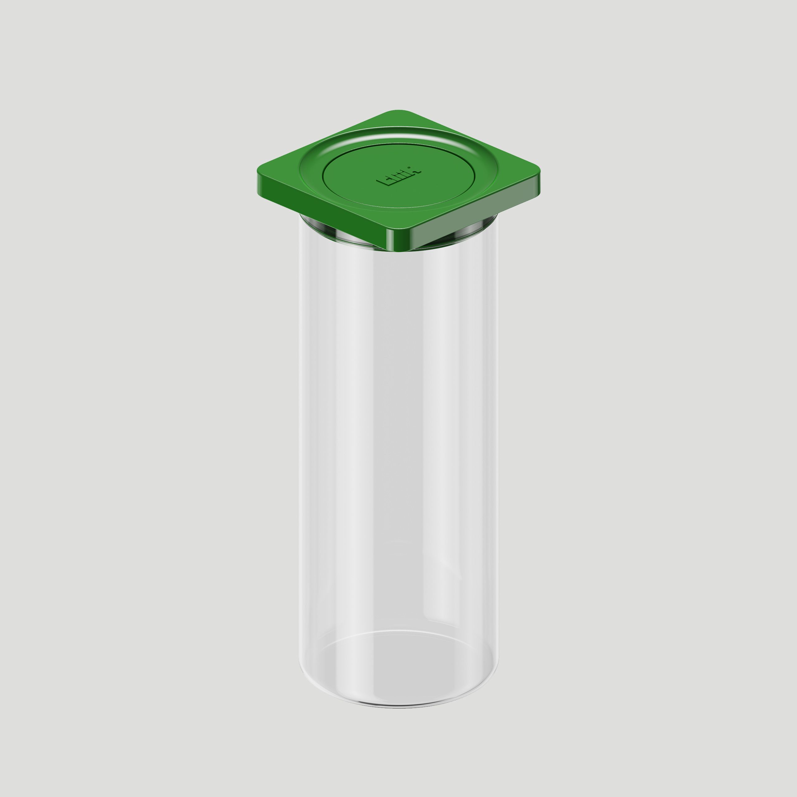 Press Glass Large Single