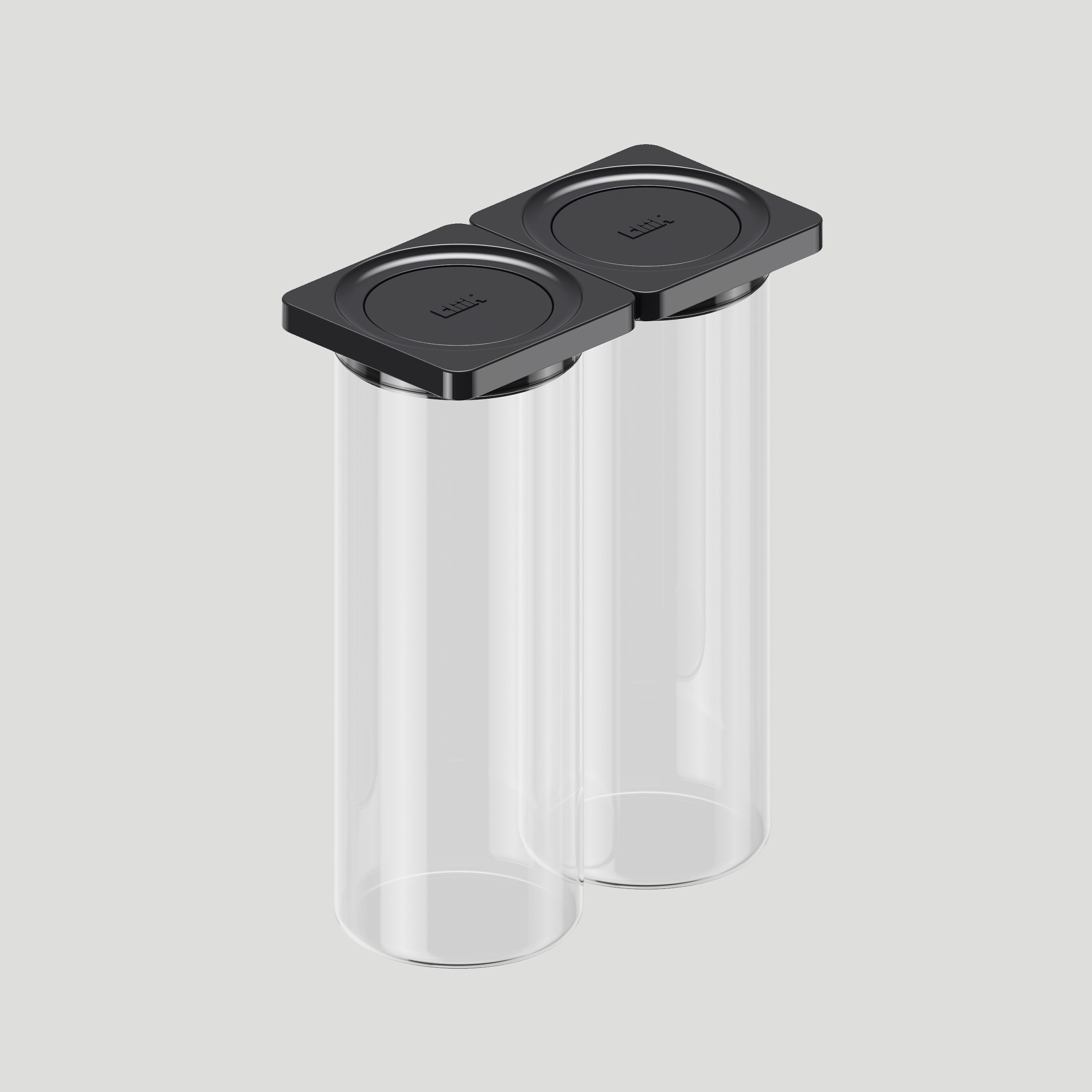 Press Glass Large 2-Pack
