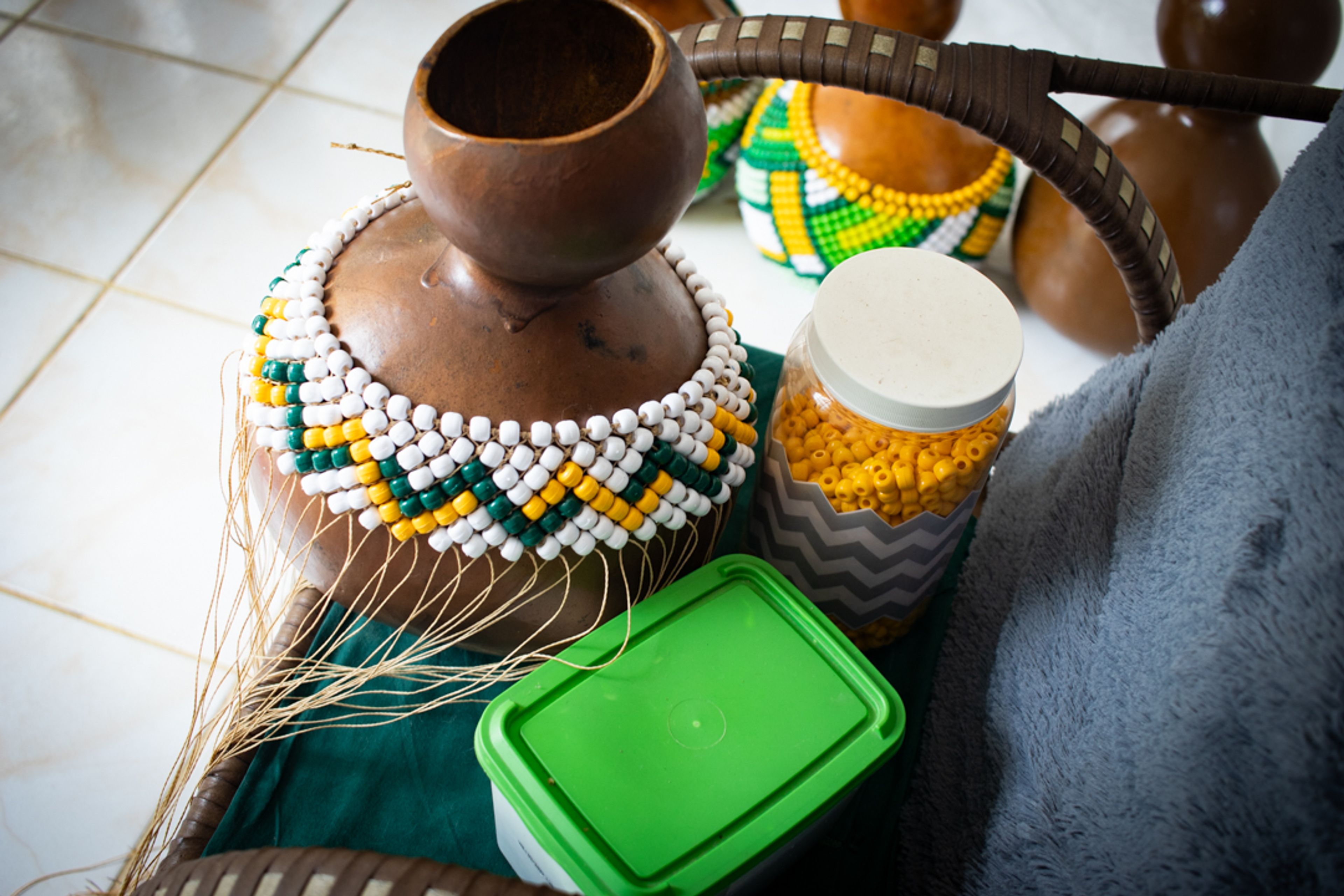 Materiais e agbê