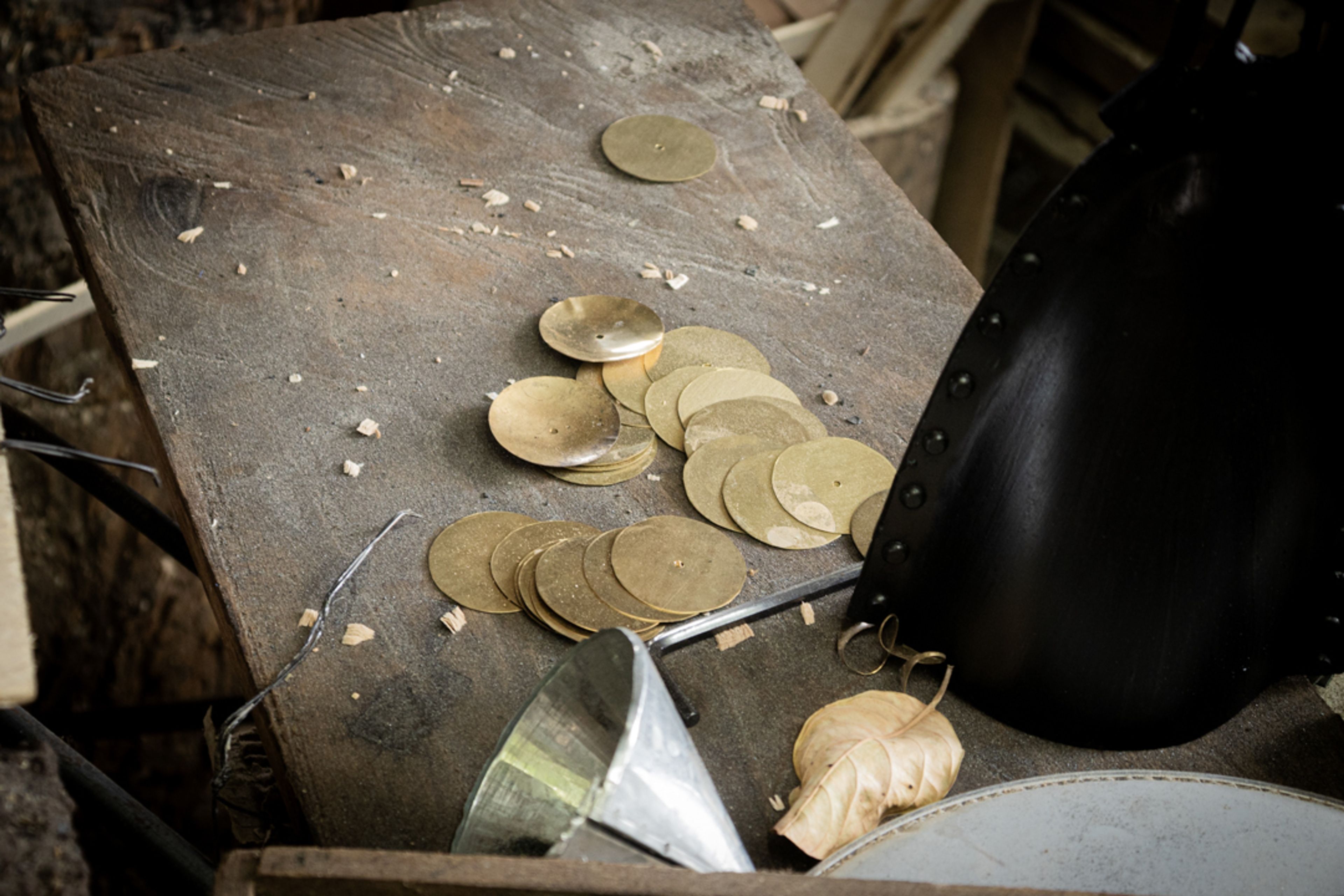 Platinelas de pandeiro.