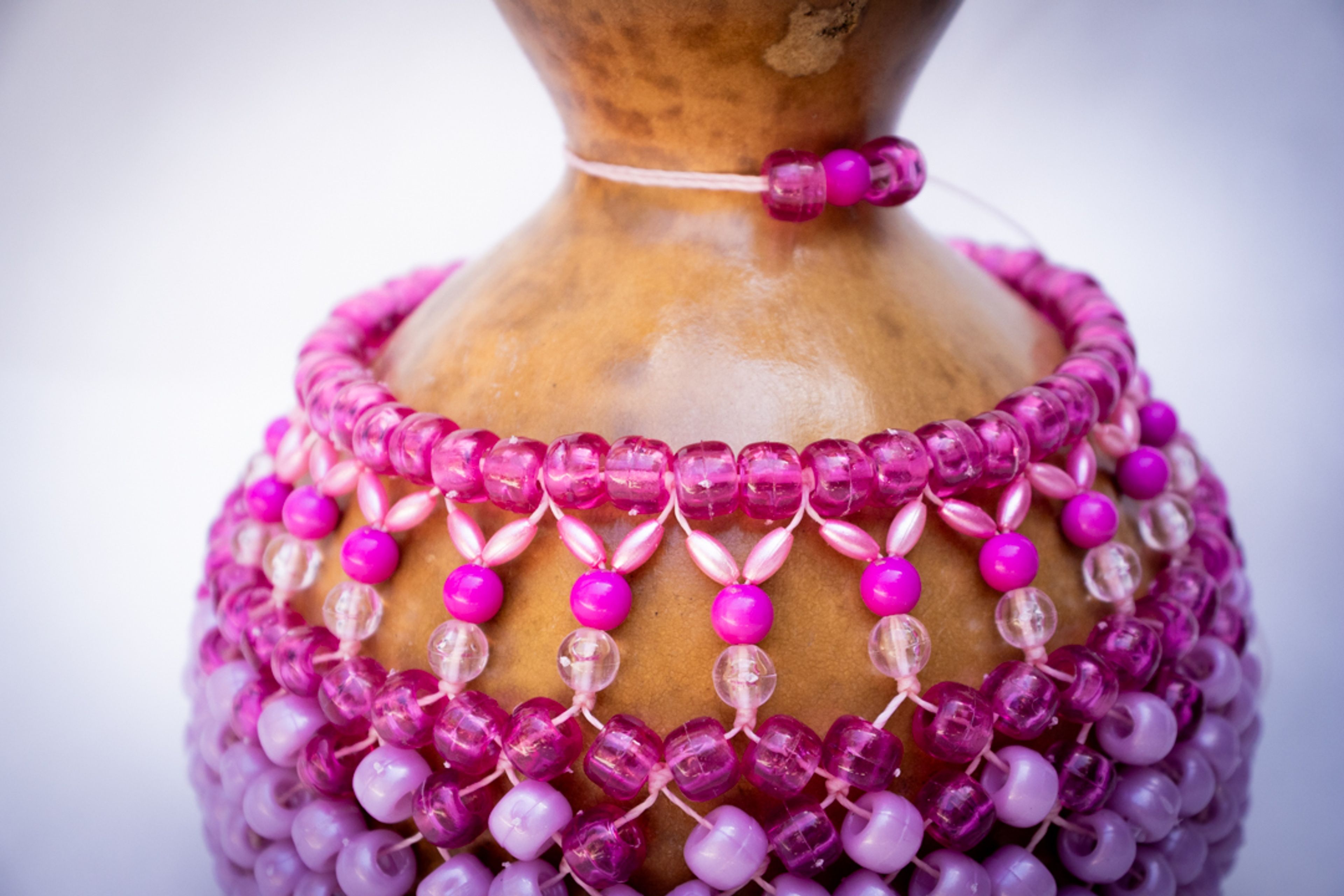 agbê rosa detalhe