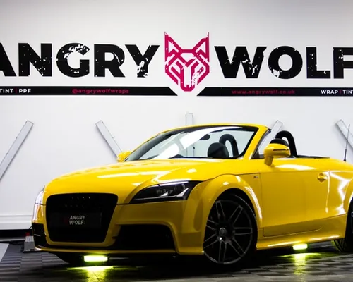 Slide 0 - Audi TT Yellow