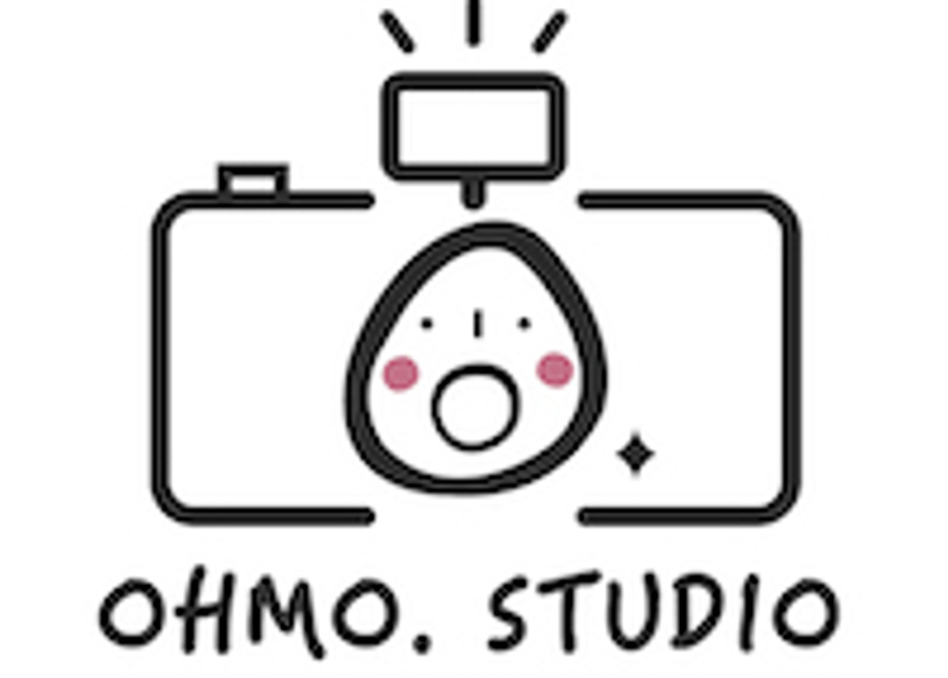 奧莫韓式照相館OHMO STUDIO相機標誌
