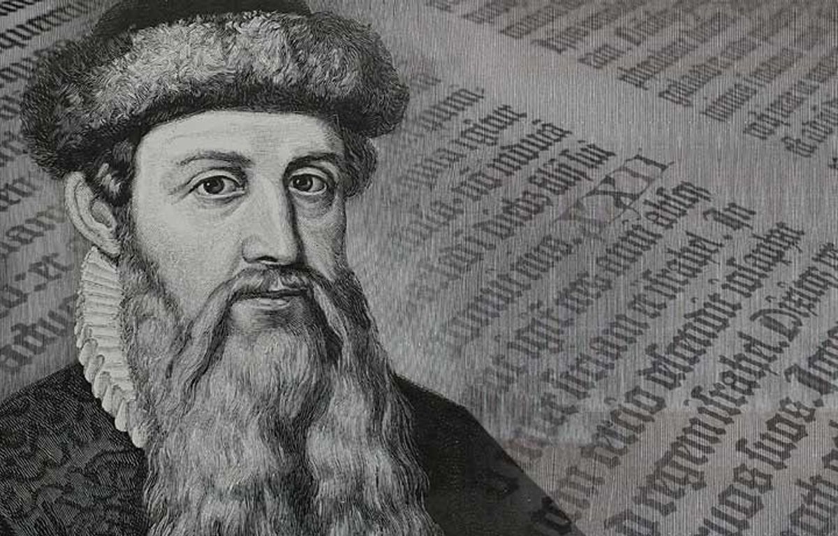 Johannes gutenberg imagen