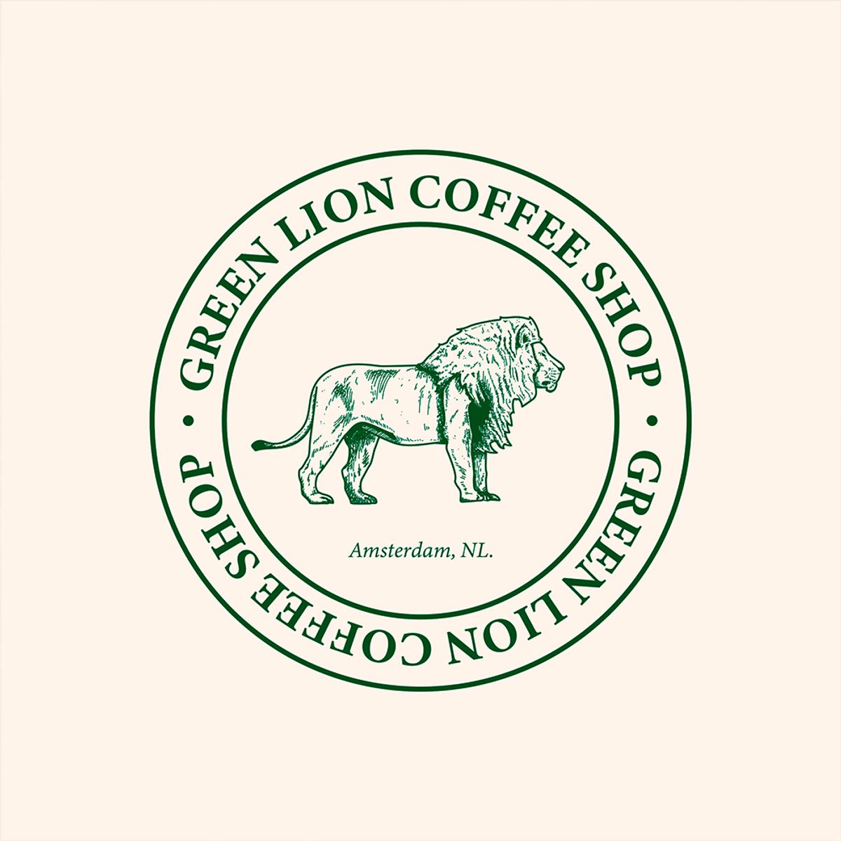 Sello Green Lion