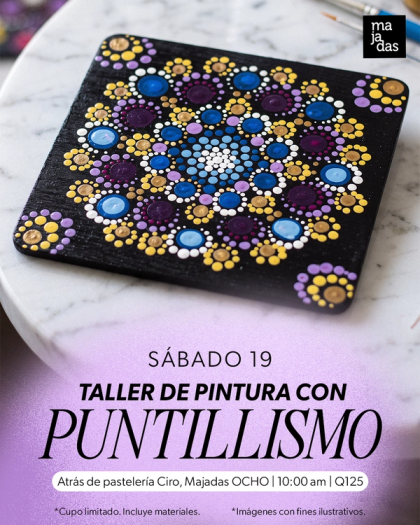Taller de Pintura con Puntillismo