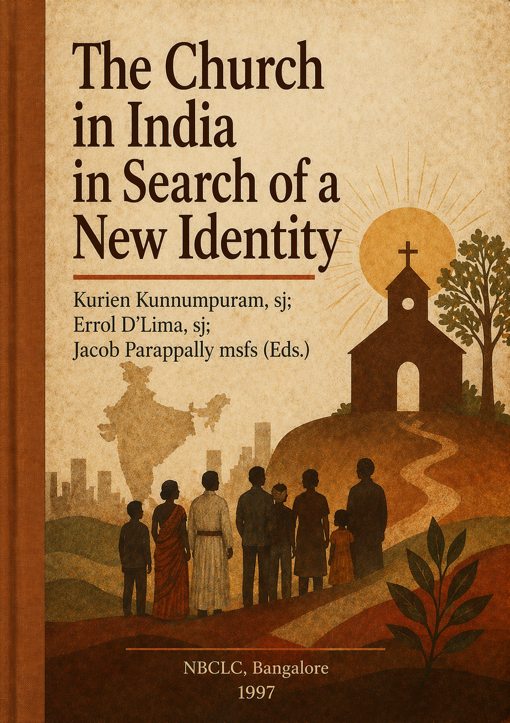 Cover of The Church in India in Search of a New Identity