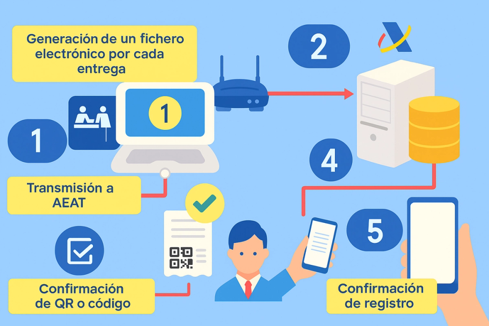 funcionamiento Verifactu Aeat