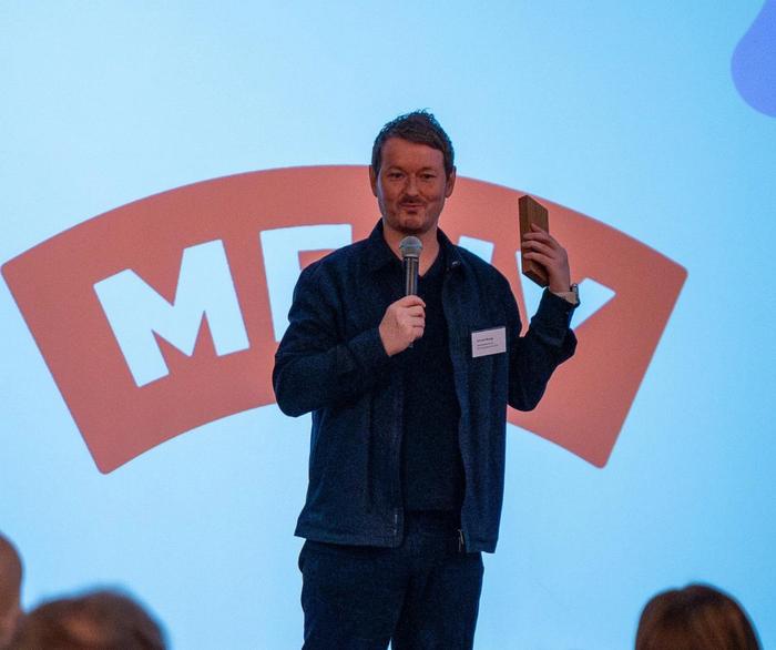 Kenneth Skauge fra Meny tok imot prisen for Årets dagligvare
