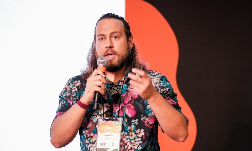 Portrettbilde av Björn Ólafsson