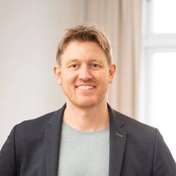 Bilde av Rune-Christoffer Dragsdahl, generalsekretær i Dansk Vegetarisk Forening.