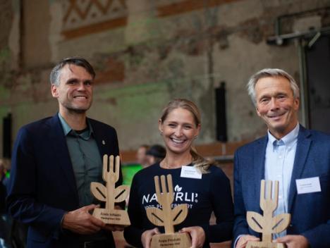 Bilde av tidligere vinnere av Planteprisen.