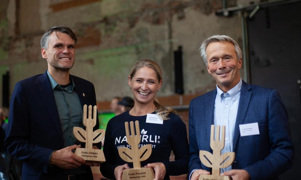 Bilde av tidligere vinnere av Planteprisen.