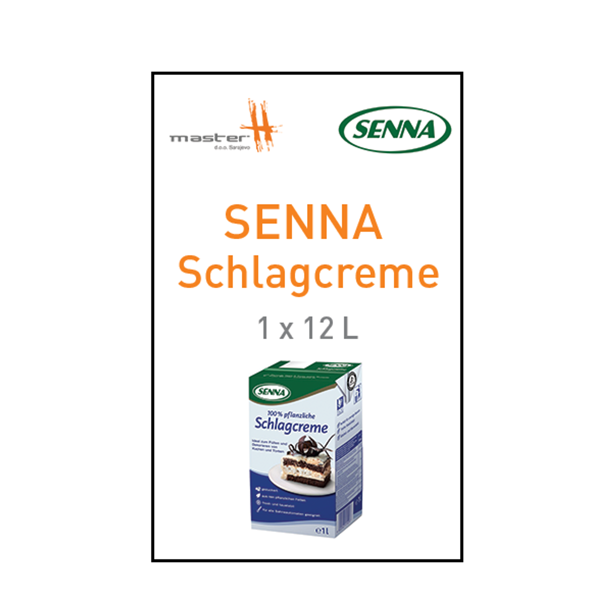 SENNA Schlagcreme