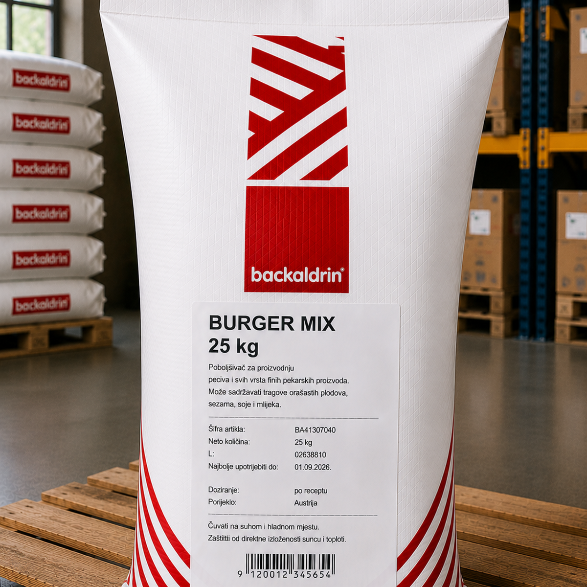 BURGER MIX 25 kg