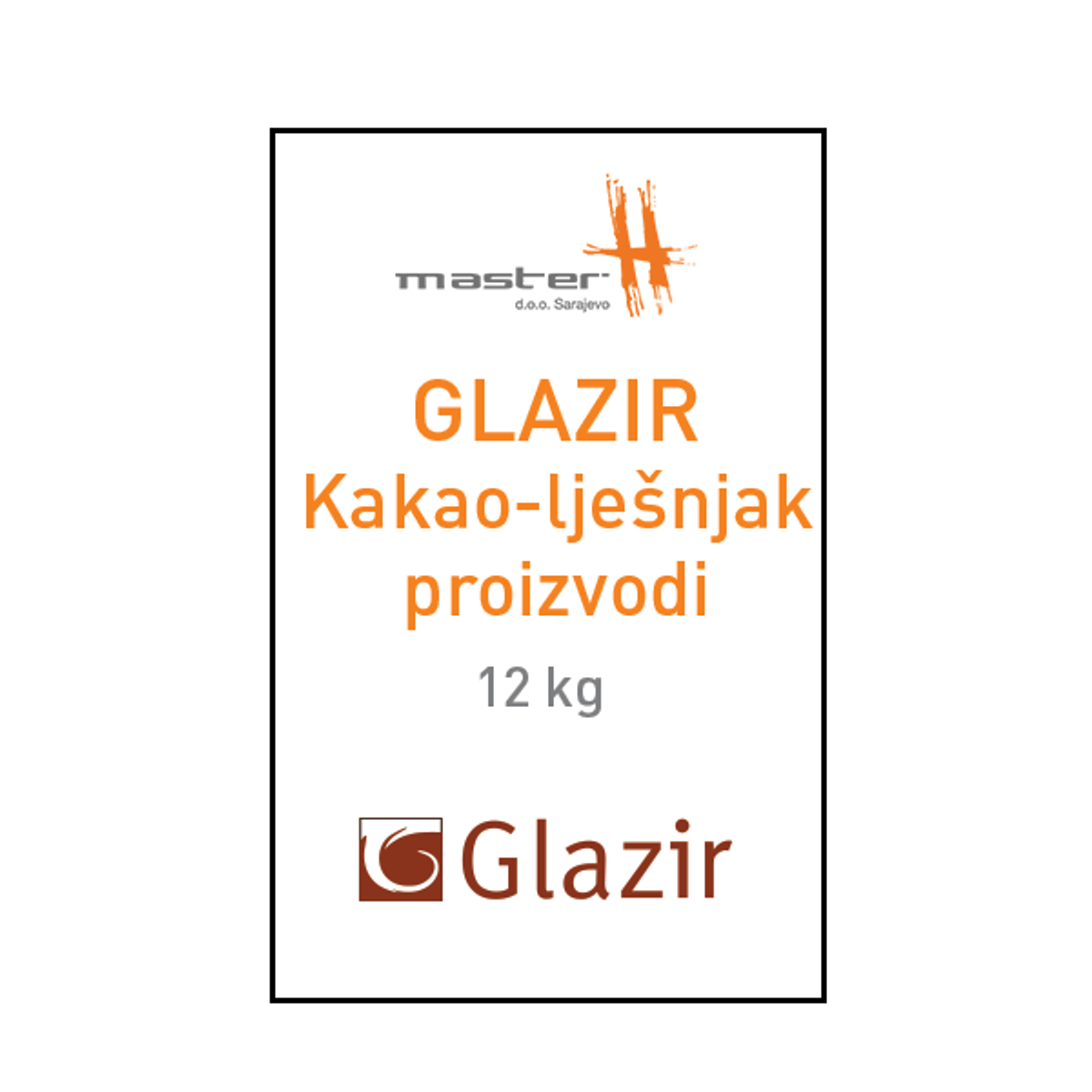 GLAZIR Kakao-lješnjak proizvodi