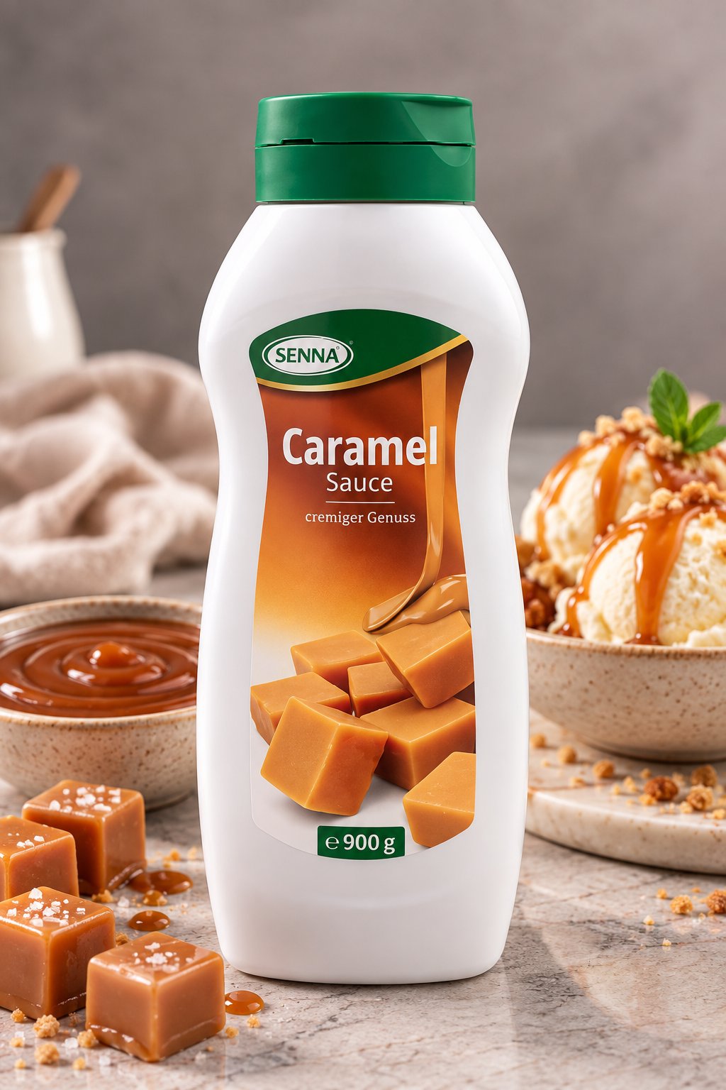 SENNA Caramel Dessert Sauce 900 gr